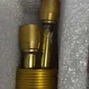 GGStudy Black Bathroom Faucet 2 Handles 3 Holes Faucet 8 inch Widespread Bathroom Sink Faucet Tap Mixer Supply Hose Included Matching Metal Pop Up Drain