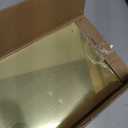 Door Kick Plate, 8" x 34" AL KickPlate, Fits 36" Doors, Gold Mirror Finish