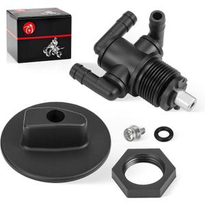 Fuel Tank Valve Petcock 3 Way & Knob NUT For Polaris Sportsman 335 400 500 600 700 Twin Magnum Trail Boss 325 330 500 7052161 5432559