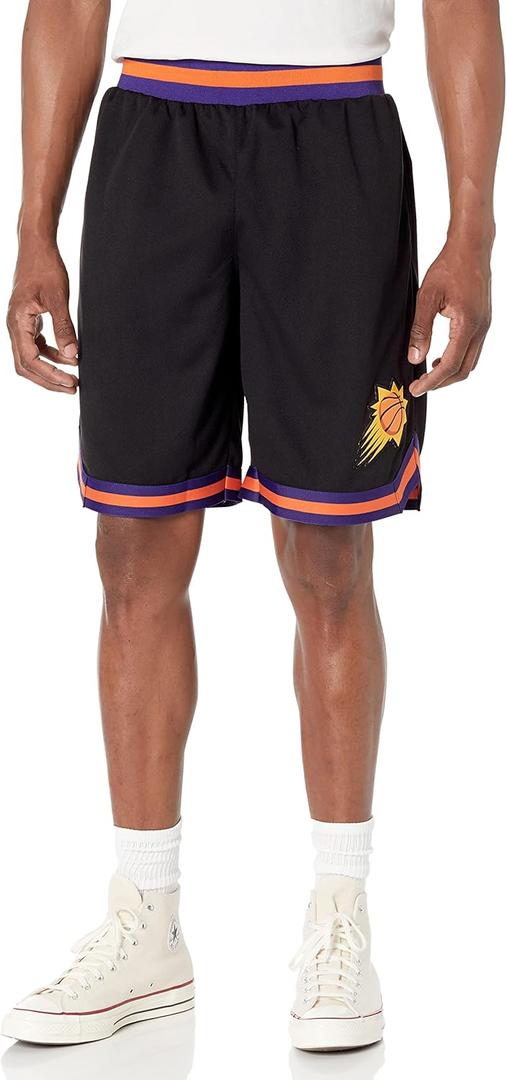Ultra Game Men's NBA Official Soft Air Mesh Ultimate Basketball Shorts - OG Fit (Black), XL