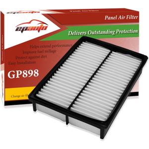 EPAuto GP898 (CA9898) Engine Air Filter, Replacement for Mazda3 / 3 Sport(20042013), Mazda5 (20062017)  For NON-SkyActiv Engines Only  Rigid Panel Filter for Improved Airflow, Efficiency & OEM Fit