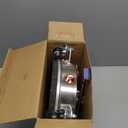 janz 14" Pressure Washer Surface Cleaner with 4 Wheels, Stainless Steel Housing, 1/4" Quick Plug, 2 Extension Wands, 2 Replacement Nozzles and 3 Spray Nozzles, 4000 PSI (14 Inch Silvery White)