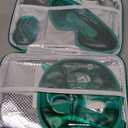 Medi Grade Cooling Ice Face Mask and Cooling Eye Mask for Puffy Eyes & Migraine Relief - Self Care Face Ice Pack with ChillGel Face Ice Mask Technology - Cooling Face Mask, Eye Pads and Bag