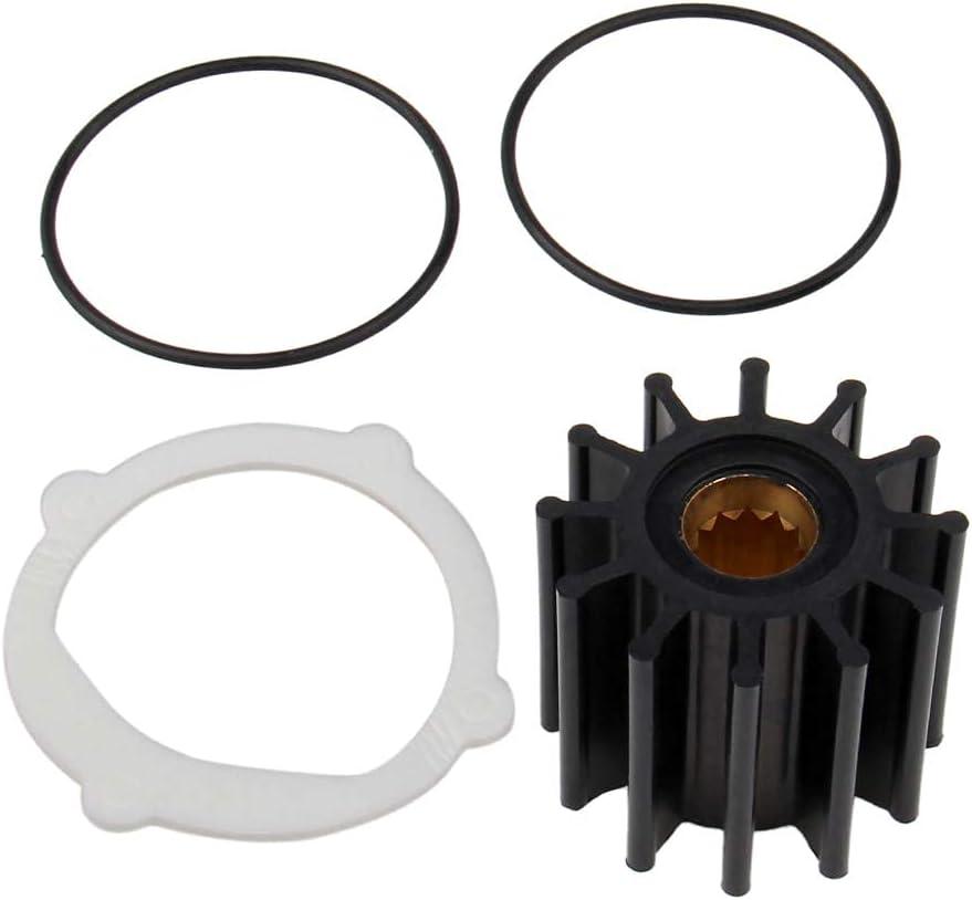 Water Pump Impeller Raw Sea Impeller Repair Kit Compatible With Johnson 09-812B-1 Yanmar 119773-42600 Sierra 18-3306 Indmar S685007