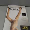 Hanes Women's Silk Reflections Control Top Reinforced Toe Silky Sheer Pantyhose, Barely There, A-B