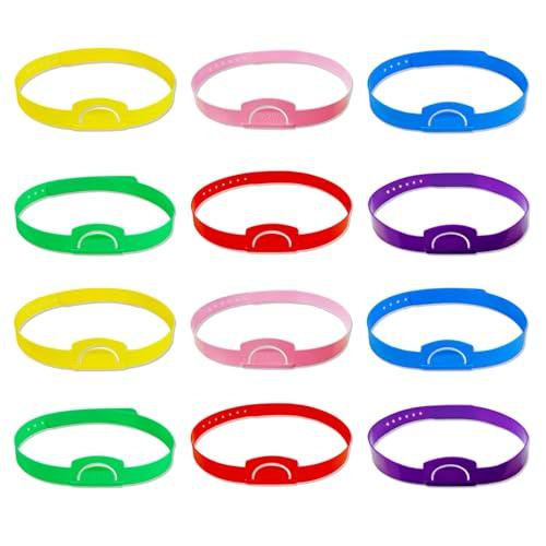 Thryvomniq 12 Pcs Guess Who Headbands Game Can Insert Cards Fun Heads Up Guessing Family Game Night Party Board Games for Kids and Adult