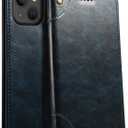 SINIANL Compatible with iPhone 15 Plus Case Wallet, for iPhone 15 Plus Wallet Case with Magnetic Kickstand Credit Card Holder Leather Folio Case Flip Cover for iPhone 15 Plus Blue