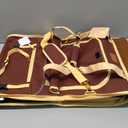 Large Cat Carrier Soft Dog Carrier for Small Dogs Pet Bag Carriers for Cat Dog Travel Bag Large Small Dog Puppy Kitten Rabbit Bunny Airline Approved for Traveling (L Brown) (20" x 13" x 14")