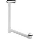 KOHLER K-7272-CP Clearflo Slotted Overflow Bath Drain, Toe-Tap Stopper, Above- or Through-the-Floor Placement, Ball-Joint for Easy Installation, Sleek Design, 4.5 pounds, Polished Chrome