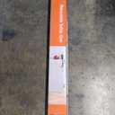 Reinforced 55" Wide Retractable Baby Gates with Reinforced Strips, Indoor/Outdoor Retractable Dog Gate for Doorway Prevent Bottom Drilling Through, No Bottom Bar Safety Mesh Baby Gate for Stair, Black