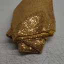 B-COOL Gold Sequin Tablecloth Birthday Table Cloths for Parties Rectangle Wedding Tablecloth Sparkly Sequin Fabric Tablecloth Christmas 90x90inches