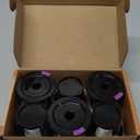 Reusable K Cups, Universal Fit Reusable Coffee Filters with Food Grade Stainless Steel Mesh Eco-Friendly Coffee Pods, for 1.0 and 2.0 Brewers (6)