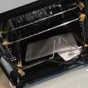 24" Single Wall Oven, ThermoMate 2.6 Cu.Ft. Electric Wall Oven with 12 Functions, White Built-in Convection Ovens, Sensor Touch Control, Safety Lock, ETL Certified, 3100W