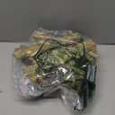 Christmas Tree Toppers Lighted with 6 Projection Modes, Christmas Snowflake Tree Topper with Built-in LED Rotating Lights, Gold 3D Glitter Projection for Xmas Party Holiday Decorations