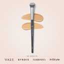 BK BEAUTY BRUSHES - ANGIE HOT & FLASHY A506 CONCEALER - Viral "Kitten Paw" Face Brush - Under-Eye Concealing and Contouring - Makeup Brushes