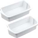 Cenipar WP2204812 2204812 Refrigerator Door Shelf Bin Replacement, Compatible with Whirlpool Kenmore Refrigerator 2204812 Replace WRT311FZBM00 AP6006531 PS11739606（Pack of 2）