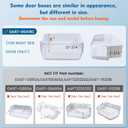 [UPGRADE] 2PCS DA97-06419C Refrigerator Door Shelf Basket Bin (Right Side) Compatible with RFG297HDBP, RFG298HDRS, RFG29PHDRS, Replaces DA63-04314, DA63-04316, AP4567198