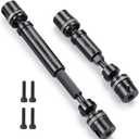 MOHERO 2Pcs Steel RC Drive Shaft Front Rear Center Driveshafts Set for 1/18 TRX4M Bronco Defender RC Crawler Car Upgrade