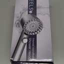 FEELSO Filtered Shower Head with Handheld, High Pressure 4 Spray Showerhead with Filters & Upgraded Anti-clog Nozzles for Hard Water -Remove Chlorine, Reduce Dry Itchy Skin -ON/OFF Switch for Pet Bath (Black)