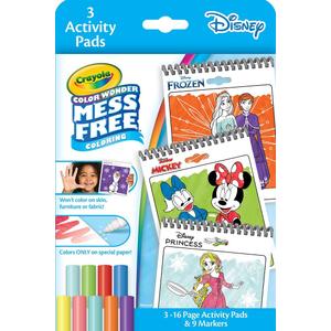 Crayola Disney Color Wonder Bundle (3 Pack), Stocking Stuffers for Kids, Toddler Mess Free Activity Pads & Markers, Disney Coloring Toys, Holiday & Christmas Gifts, 3+