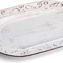 Pfaltzgraff Trellis Serving Platter, 13.75 inch, White