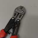 WORKPRO Mini Bolt Cutter 8-inch, Spring Loaded Small Heavy Duty Wire Cable Cutter, Snips Clippers with Soft Anti-Slip Handle