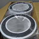 2 Pack HP302 HP201 Replacement Filter Compatible with Shark HP201 HP302 HP301 HP202 HP232 HC502 AP1000 Air Purifier MAX,H13 True HEPA,Compare Part # HE2FKBAS, HE2FKBASMB