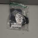 Ecavus Women's Oversized Nursing Shirts for Breastfeeding with Hidden Zipper Short Sleeves Side Splits Maternity Tops (Large, Black)