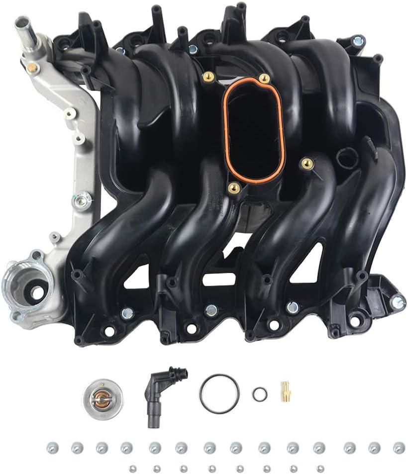 615-188 Upper Intake Manifold w/Gaskets Replacement for 2000-2003 Fo-rd E150 E250 E350 E450 Van V8 5.4L Excursion Expedition F150 Truck F250/F350 Super Duty Truck # 2L1Z9424AA 9C2Z9424AA Vahaha