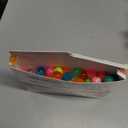 100PCS Colorful Small Bouncy Balls Bulk with Gift Box Mixed Colors Mini Bounce Bouncy Balls for Kids Party Favors, Carnival Prizes, Birthdays Gift, Easter Gifts (18 mm/ 0.71 Inch) (Multicolored)