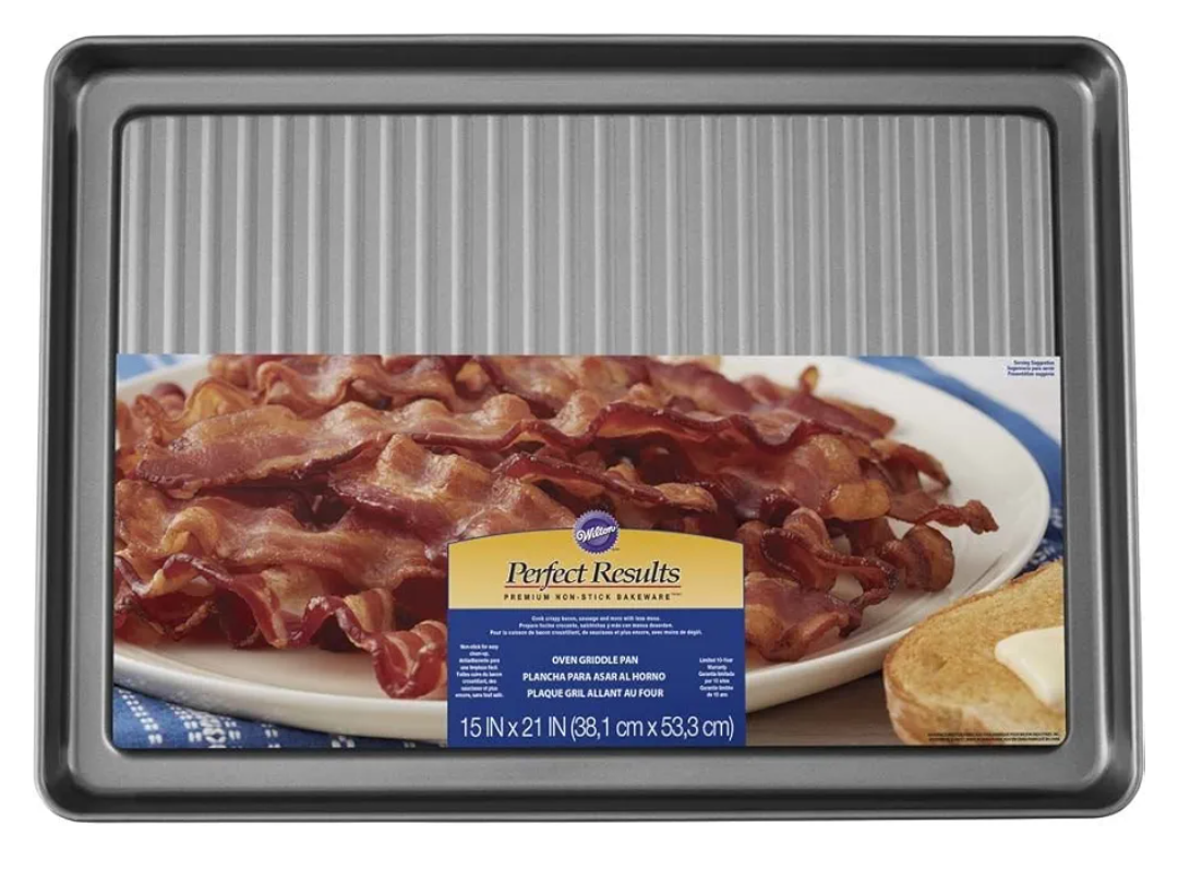 Wilton Non-Stick Griddle and Bacon Pan, 15 x 20-Inch