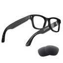 AMZISH AI Smart Glasses with Camera, 8MP HD Bluetooth Camera Glasses, 1080P Video Recording Sunglasses, Real Time Translation, Voice Assistant, Open-Ear Audio for Travel, Meetings & Vlogging