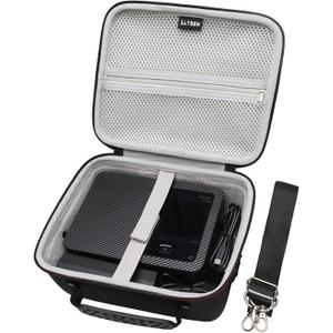 LTGEM Hard Case Compatible with Canon SELPHY CP1500 / CP1300 / CP1200 Compact Photo Printer/Portable Photo Printer (with Shoulder Strap)