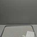 Stone Bath Mat, 23.7 x 15.4 inches, Quick Dry & Non-Slip Diatomaceous Earth Bath Mat for Bathroom and Kitchen (Black Marble)