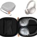CaseSack Case for Bose QuietComfort Bluetooth Headphones with Microphone, QuietComfort 45, 35, 35 II, Replacement case only (Tweed)
