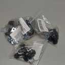 5 x 10 Sets Fender Liner Clips Splash Shield Screw Nut Kit Compatible with Honda Acura BMW 90308-SB2-013 90114-SE0-000 (Black)