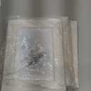 KAIWIN 100% Solid Wood White 5x7 Picture Frame 3 Pack - Display Picture 4x6 with Mat, HD Plexiglass Inside, Rustic Wooden Photo Frames for Table Top and Wall Mounting