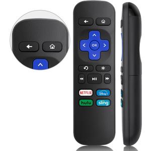 Replacement Remote for Roku Box, for Roku Express, Player, Premiere, 1,2,3,4Not for Stick or TV