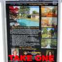 Clear Snap Shut Brochure Box Clear Flyer Box Clear Literature Holder Brochure Box Box Brochure Holder Flyer Box Transparent Outdoor "Realtor Style" Info Box Real Estate Realtor Supplies
