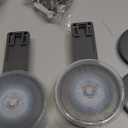 2 Pack Corner Shower Caddy Suction Cup Rust-proof aluminum alloy With 4 hooks No drilling required Removable Waterproof Nathroom Storage Rack for Shampoo, Shower Gel, Razors