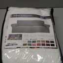 ZNSAYOTX Super Stretch Couch Cover Love Seat Sofa Covers for Living Room Dogs Pet Friendly Furniture Protector Spandex Loveseat Slipcovers with Anti Slip Foam Sticks (White, Loveseat) (Medium (57"-70"))