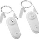 8194001 white Dishwasher Door Balance Link Kit for Whirlpool Kenmore KitchenAid Dishwashers Replaces 1059756 8194001VP 8270018