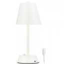 11 in. LED white cordless desk lamp 1 pack