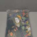 Floral Curtains for Bedroom Pattern Dark Green Vintage Painting Flower Blackout Window Drapes Room Darkening for Living Room 84 inches Long 2 Panels