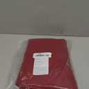 The Heavy Duty Cotton Henriksdal Bar Stool with Backrest Cover Replacement is Made Compatible for IKEA Henriksdal Bar Stool Chair Cover Or Slipcover (Wine Red)