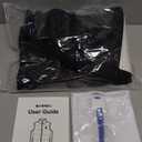 KOVNLO Heated Vest Women, (Battery Pack Not Included) Smart Controller With Lights-out, Electric Warming Heated Jackets (Medium, Black)