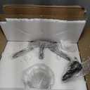 AURYNIX 3-Light Vintage Bathroom Light Fixtures, Chrome