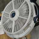 Lasko WINDMACHINE 20" High Velocity Floor Fan with 3 Speeds, 360 Directional Airflow, Portable Air Circulator Fan for Home, Garage & Workshop, Fully Assembled, Gray, 3301, 25.1 in. High