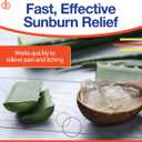 Aloe Vera Gel for Sunburn Relief with Lidocaine Maximum Strength 4%, Solar Recovery for Cooling & Soothing