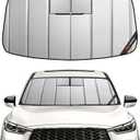 Windshield Sunshade for Nissan Armada 2017-2024, for Infiniti QX80 2014-2024, for Infiniti QX56 2011-2013 - Safeguard Upgraded
